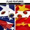 G128 Combo Pack: 20 Ft Telescoping Aluminum Flagpole (Black) & American and China Flags 3x5 Ft, Both ToughWeave Series Embroidered Polyester | Pole with Flags Included